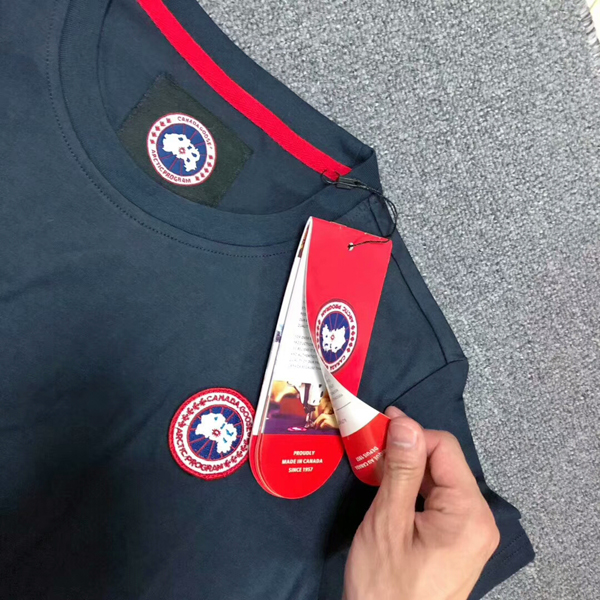 カナダグース Tシャツスーパーコピー CANADA GOOSE 春夏ポロシャツ【黑】